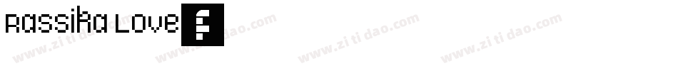 Rassika Love字体转换